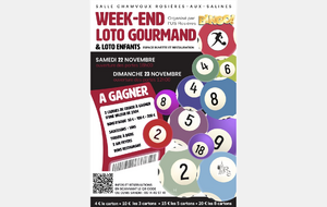 Lotos gourmands 22 et 23 novembre 